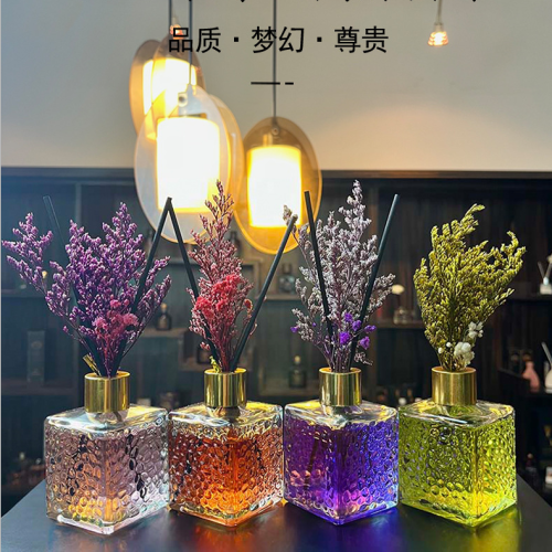 hotel exquisite decoration fire-free aromatherapy dried flower rattan set home indoor toilet deodorant fragrance