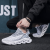 Casual Mesh Surface Shoes All-Matching Men's Shoes Light Running Breathable Stall Running Shoes Flying Woven Soft Sole Sneakers Men