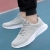 Spring and Autumn Fashion Casual Shoes Men's Shoes Fly-Kit Mesh Breathable Lightweight Casual Korean Style Shoes Sneakers