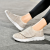 Spring Women's Oversized Shoes Mom Shoes Widened Light Casual Shoes Men's Shoes Cross-Border Ultra-Light Couple Walking Shoes Casual