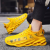 Cross-Border Hot Ultra-Light Blade Slip-on Sneakers Large Size Mesh Breathable Stylish and Lightweight Running Shoes Casual Shoes
