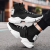 New Fashion Men's Sneakers Trendy Sock Shoes Breathable Flyknit Casual Shoes plus Size Men's Shoes Cross-Border