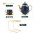 European Light Luxury Gold Rim Coffee Set Set Ceramic Household Afternoon Tea Set Appliances with Cup Holder
