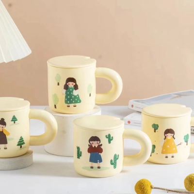 Cute Single Mug Hot Mug Chubby Cup Gift Custom Logo