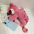 Popular Lying Strawberry Bear Plush Toys Children's Satchel Cartoon Small Change Little Bear Pattern Bag Accessory Wholesale