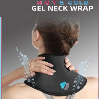 Amazon Cross-Border Cold Compress Neck Ice Pack Gel Cold and Hot Compress Neck Shawl
