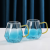 Cold Water Bottle Glass Water Cup Household High Temperature Resistant Borosilicate Large Capacity Light Luxury Set Nordic Creative Living Room Tea Set