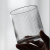Internet Celebrity Ins Style Japanese Retro Heat-Resistant Vertical Grain Glass Personality Thickening Cold Brewed Coffee Tea Cup Large Capacity