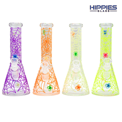  Hippies glass,Boroslicate glass bong,smoking Glass bongs,glass pipes,percolator bong,glow in dark glass hookahs