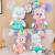 New Tie-Dyed Mickey Plush Toy Minnie Doll Mickey Mouse Children Doll Popular Rag Doll Birthday Gift