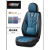 2024 New Full Leather Punching Car Cushion Seamless All-Inclusive Car Soft Sofa