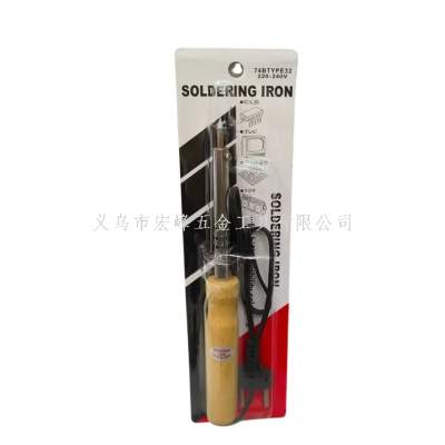 Electric soldering iron