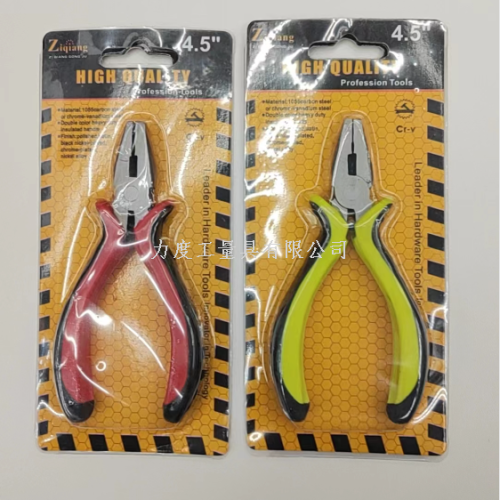 4.5-inch vice pointed pliers mini pincette mini pliers factory direct sales hardware tools