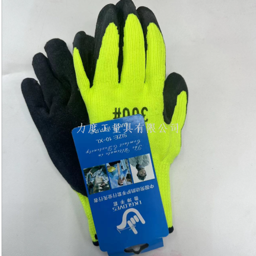 anti-skid wear-resistant oil-resistant comfortable latex labor gloves