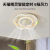 LED Voice Remote Control Fan Lamp Bedroom Electrodeless Dimming Ceiling Light Dining Room/Living Room Moving Head Mute Fan Lamp