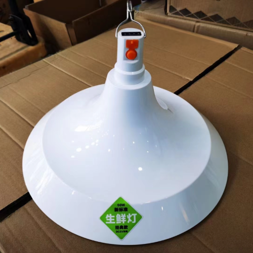 厂家新款无线LED生鲜灯 新国标市场超市专用猪肉灯充电款熟食灯