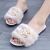 Autumn and Winter New Woolen Slippers Women's Korean Style Stylish Fur Shoes Slippers Indoor Home Non-Slip Comfortable Flat Wool Sleeper
