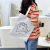 Canvas Bag Large Capacity Men's and Women's Shoulder Handbag Canvas Bag Wholesale Gift Pack Cartoon Cute Custom Logo