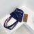 Korean New Shopping Bag Trendy Original Denim Basket Bucket Bag All-Matching Spring and Summer Special-Interest Shoulder Bag Canvas Bag