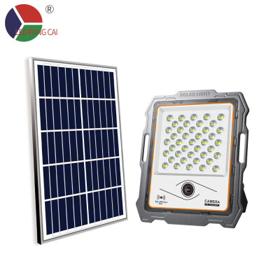 Solar Lamp Wall Lamp Household Outdoor Courtyard Super Bright Solar Monitoring Flood Lamp Solar Monitoring Projection Lamp
