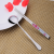 Blue and White Porcelain Stainless Steel Spoon Fork Chopsticks Tableware Two-Piece Gift Box Promotion Small Gifts Wholesale Printed Logo