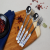 Blue and White Porcelain Tableware Suit Stainless Steel Tableware Stainless Steel Blue and White Porcelain 4-Piece Set Gift Tableware Spoon Fork