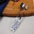 Blue and White Porcelain Stainless Steel Tableware Creative Gift Spoon Fork Gift Box Two-Piece Set Wedding Favors Gift