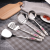 Stainless Steel Kitchen Spatula Suit Kitchen Spatula Soup Spoon and Strainer Household Anti-Scald Full Cooking Cooker