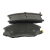 Ceramic brake pads with good performance are suitable for Hyundai Ceramic brake pads D864