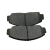 Ceramic brake pads suitable for Honda D787 carbon ceramic disc brakes