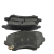 Ceramic brake pads D1828 Ceramic brake pads with good performance are suitable for Kia