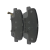 Ceramic brake pads D1284 Ceramic brake pads with good performance are suitable for Hyundai