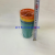 Washing Cup Plastic Toothbrush Cup Anti-Fall Plastic Color Rabbit Rainbow Water Cup Household Couple Cup Student Washing Cup