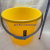 Bucket Plastic Thick Bucket Household Durable Plastic Handle Bucket round Dolly Tub Hot Selling Portable Multi-Purpose Bucket