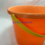 Bucket Plastic Thick Bucket Household Durable Plastic Handle Bucket round Dolly Tub Hot Selling Portable Multi-Purpose Bucket