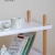 Nordic Denmark Small Apartment Simple Bedside Table Solid Wood Trolley Mini Mobile Coffee Table Side Table Corner Table Storage Rack