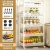 Kitchen Storage Rack Household Storage Shelf Floor Multi Layer Products Complete Collection Trolley Multi-Functional Vegetable Basket