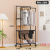 Simple Home Simple Multi-Functional Shoes and Hat Rack Clothing Rod Dorm Clothes Floor Hanger Household Coat Rack