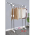 65-A1 Clothes Hanger Telescopic Single Rod Double Rod Stainless Steel Hanger Clothes Balcony Cool Clothes Hanger