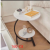 160-C8 Sofa Side Table Small round Table Small Coffee Table Mini Modern Light Luxury Corner Table Bedside Side Table