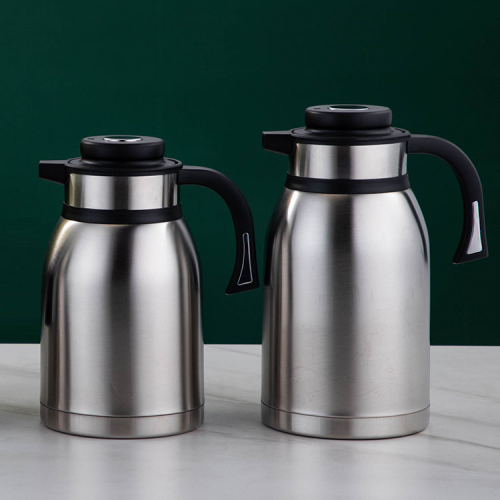 stainless steel double-layer thermal pot hotel vacuum thermal pot coffee pot european household kettle teapot welcome pot