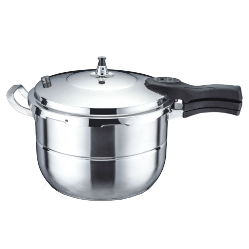 high quality 201 material stainless steel pressure fast cooking pot efficient pressure cooker large capacity efficient pressure cooker fast and efficient