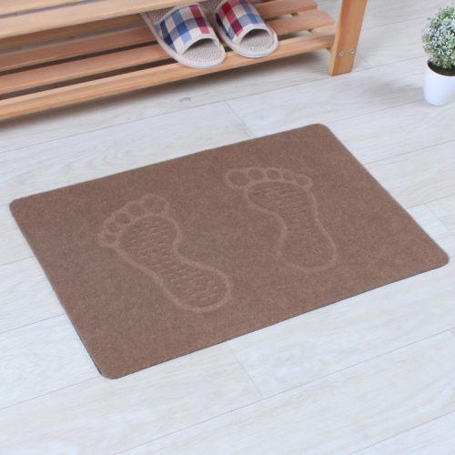 PVC Rub Pad Embossed Home door Mat Non-Slip Carpet Hallway Mat Mud Floor Mat