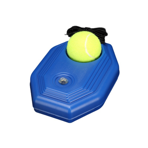 Tennis Base with Rope Single Tennis Trainer Tennis Training Item Self-Taught Rebound Device Tennis Sparring Device