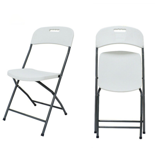 hollow blow molding simple folding chair training conference backrest chair manufacturers supply