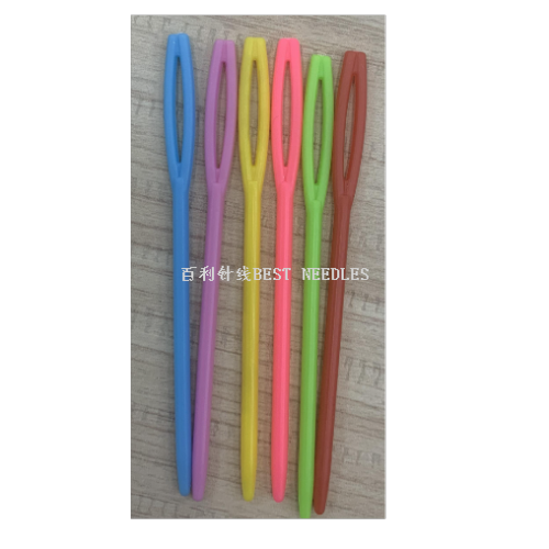 Factory Direct Sales Needle Sweater Plastic Needle Multi-Color DIY Knitting Tools Low Price