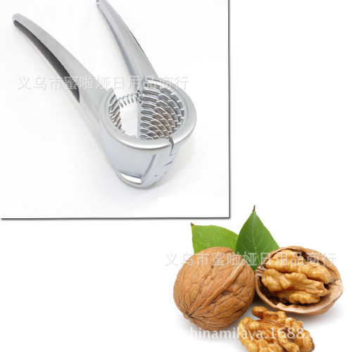 核桃夹 多用途 坚果夹 漏斗型核桃夹 锌合金剥壳器 核桃夹