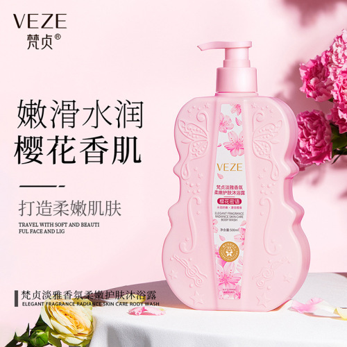 fanzhen elegant fragrance soft skin care shower gel clean moisturizing skin rejuvenation lotion fragrance bath lotion wholesale