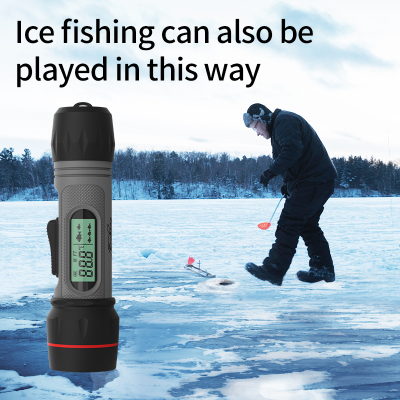 Erchang Sonar Fish Finder Wireless Echo Sounder Winter Fishing Fishfinder 0.8-90 Depth For Ice Fishing Finder