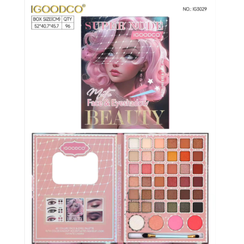 the artistary new 40 colors eye shadow plate 1